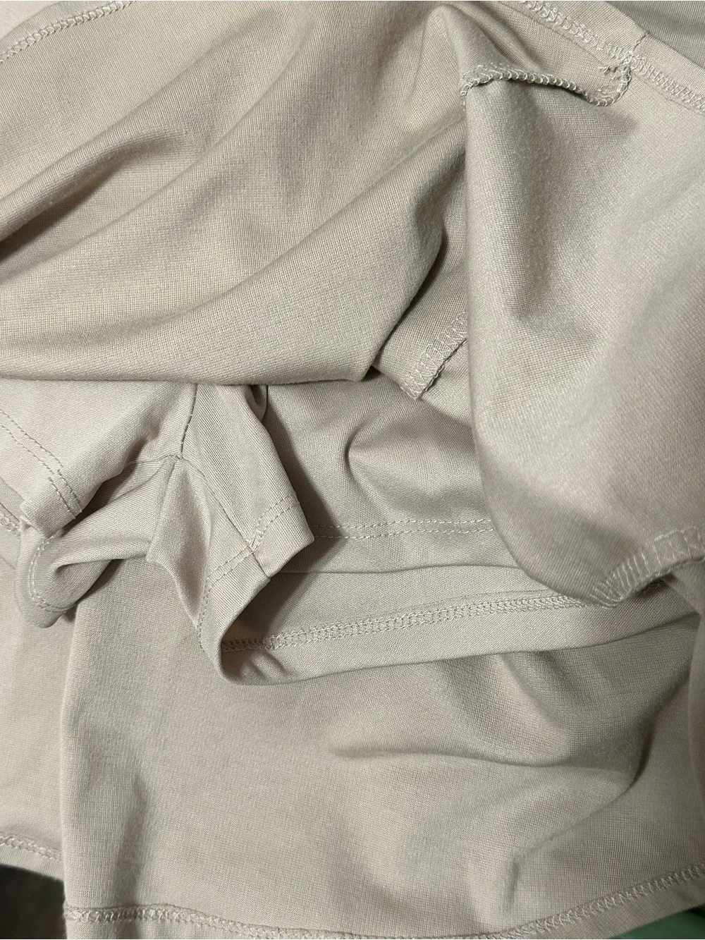 Justice Taupe Circle Skirt with Drawstring Waist